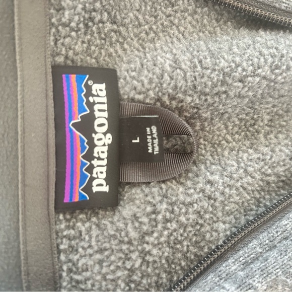 Patagonia Men's Zip-Up Sweater in Gray - Picture 4 of 4